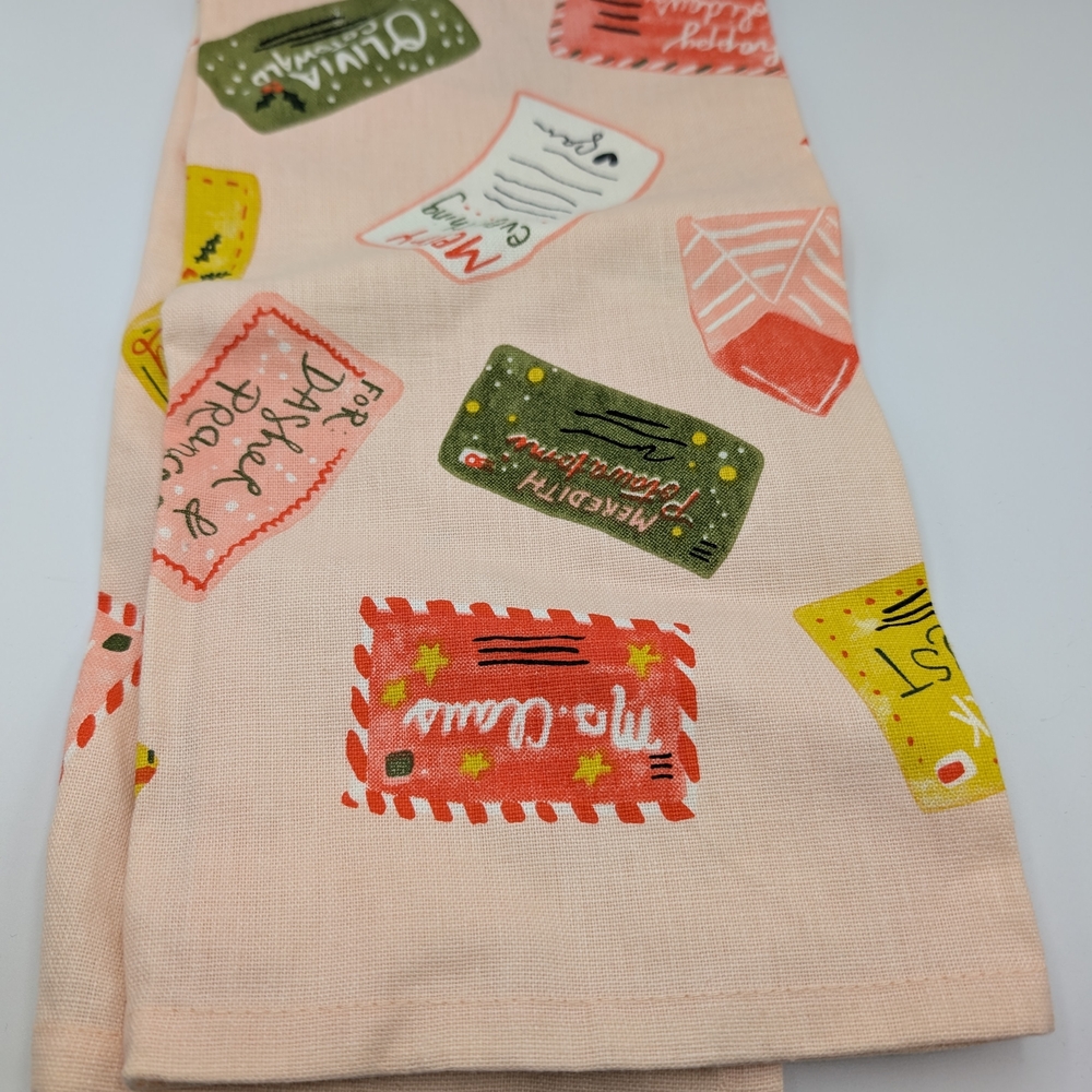 Letters To Santa Dish Towel